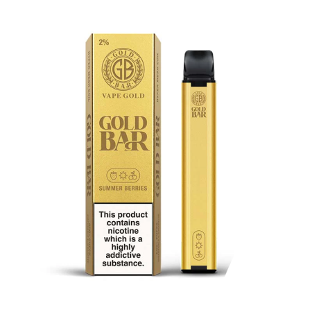 Gold Bar Disposable Vape - Summer Berries