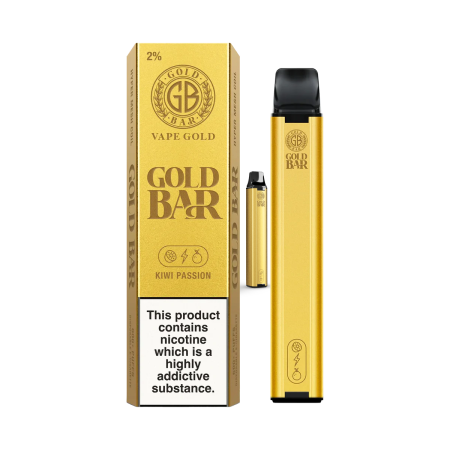 Gold Bar Disposable Vape - Kiwi Passion