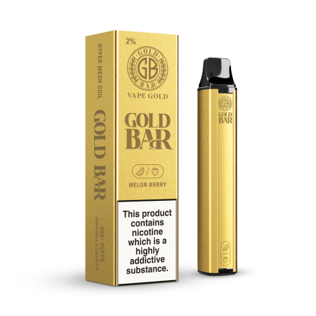 Gold Bar Disposable Vape - Melon Berry