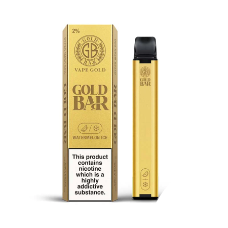 Gold Bar Disposable Vape - Watermelon Ice