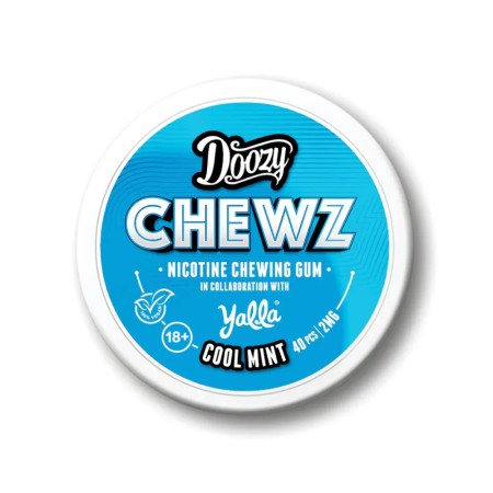 Doozy Chewz Nicotine Gum - Cool Mint