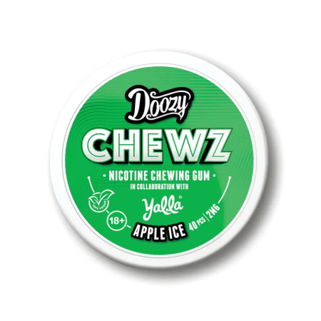 Doozy Chewz Nicotine Gum - Apple Ice