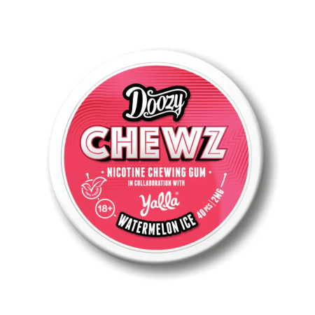 Doozy Chewz Nicotine Gum - Watermelon Ice