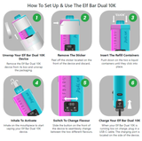 Elfbar Dual 10K Prefilled Vape Kit