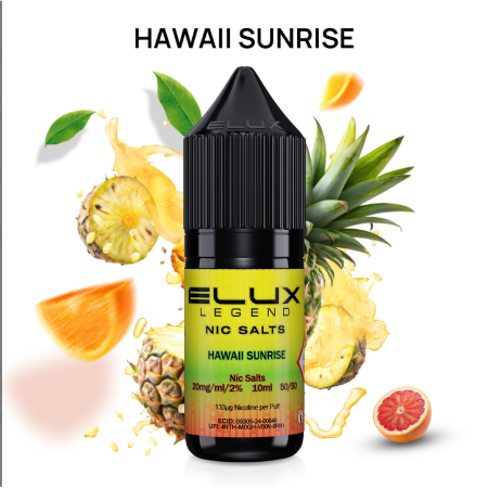 Elux Nic Salt Eliquid - Hawaii Sunrise