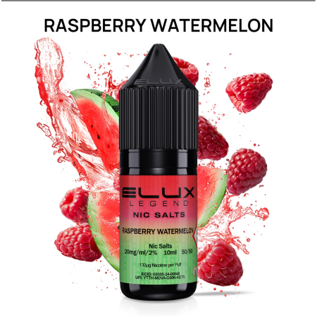 Elux Nic Salt Eliquid - Raspberry Watermelon