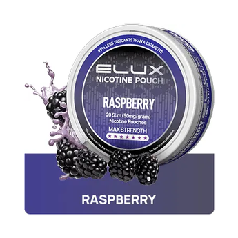 ELUX Nicotine Pouches - Raspberry