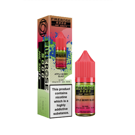 Firerose 5000 Nic Salts - Apple Berry Blast