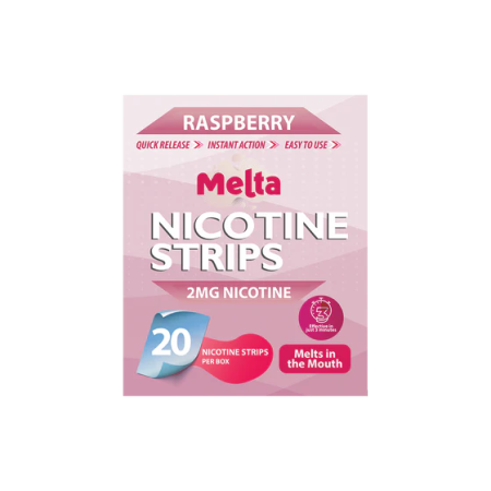 Melta Nicotine Strips - Raspberry