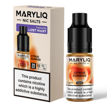 Maryliq Nic Salts - Citrus Sunrise