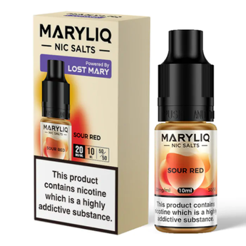 Maryliq Nic Salts - Sour Red