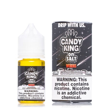 Candy King on Salts 10ml - Worms - vapesdirect