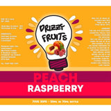 Drizzy Fruits 50ml Shortfill Peach Raspberry - vapesdirect