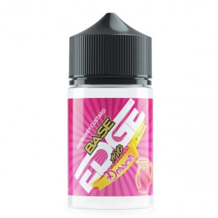 Edge Base Deserts Eliquid Shortfill Raspberry Custard - vapesdirect