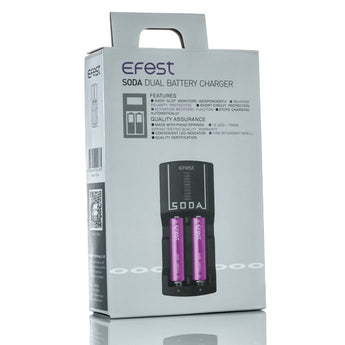 Efest Soda Dual Charger - vapesdirect