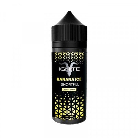 Ignite 100ml Shortfill - Banana Ice - vapesdirect