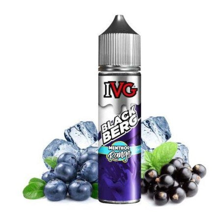 IVG Menthol 50ml Shortfill - Blackberg - vapesdirect