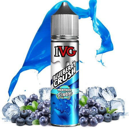 IVG Menthol 50ml Shortfill - Blueberry Crush - vapesdirect