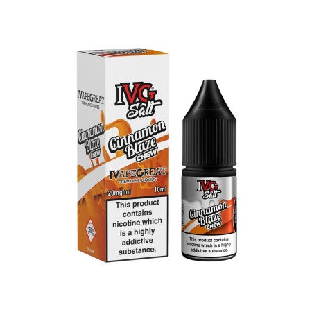 IVG 10ml Nic Salts - Cinnamon Blaze - vapesdirect