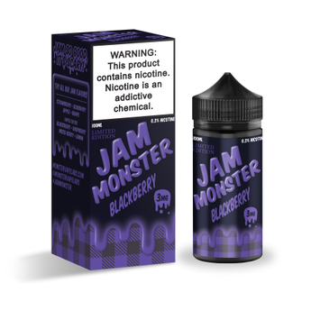 Jam Monster 100ml Shortfill Blackberry - vapesdirect