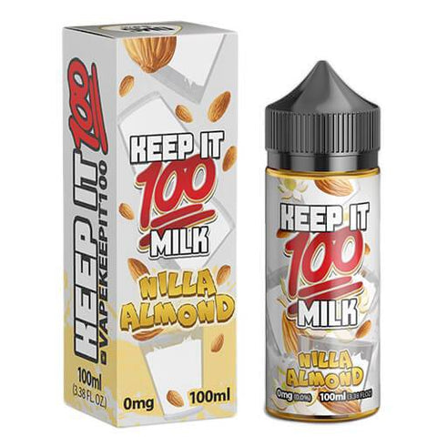 Keep It 100 Milk Nilla Almond - vapesdirect