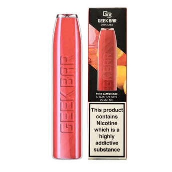 Geek Vape Geek Bars - Pink Lemonade - vapesdirect