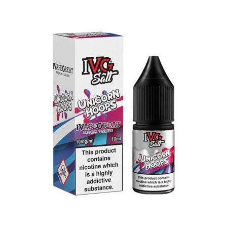 IVG 10ml Nic Salts - Unicorn Hoops - vapesdirect